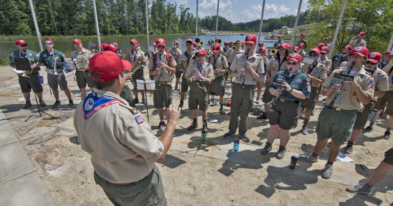 2017 Jamboree Band, with a modern pop playlist, brings the music to Scouts