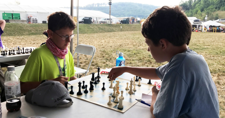 Chess merit badge tent making all the right moves at 2017 Jamboree