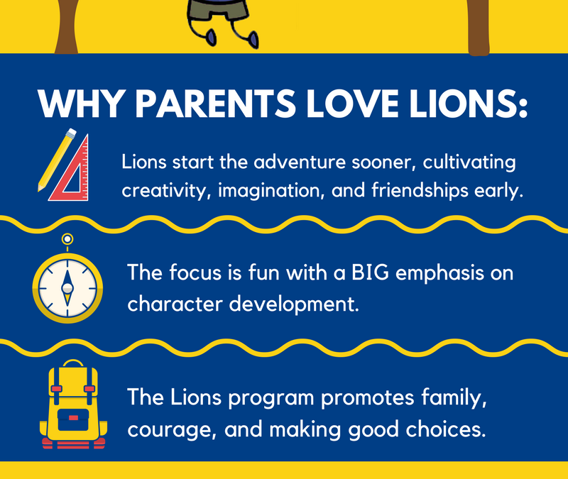 Why Cub Scouting’s Program for Kindergarten-age Boys is Right for Your Family: About the Lion Pilot Program