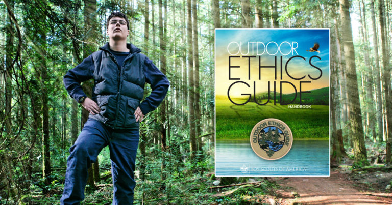 Outdoor ethics guide, a troop-level position of responsibility, gets its own handbook