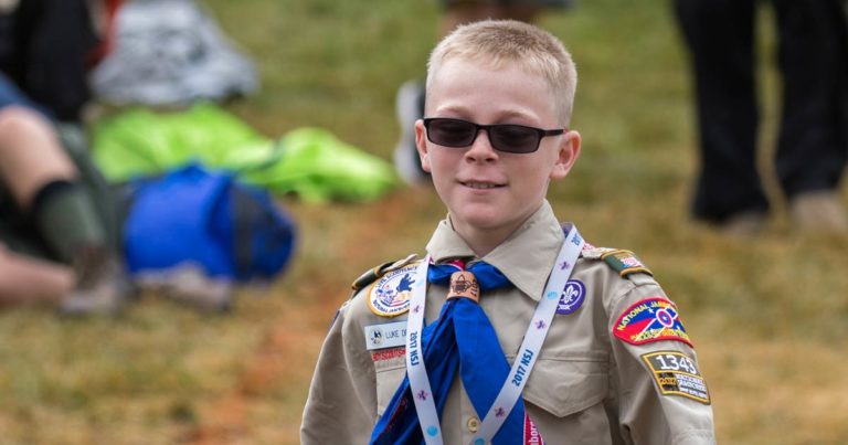 Nametags on Scout uniforms are OK — and probably a good idea for larger troops