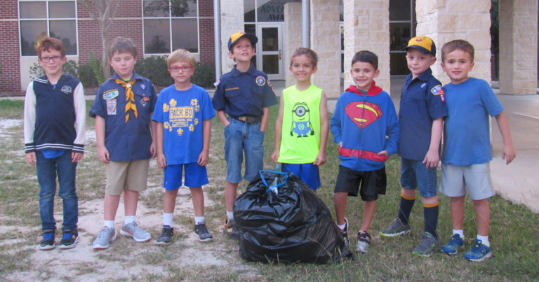 These super Scouts joined Craig’s Creek Crew and cleaned up their communities