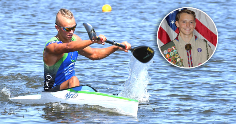 Eagle Scout and Olympic kayaking hopeful still makes time for Scouting
