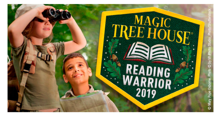 Scouts who become Magic Tree House Reading Warriors can earn a free patch