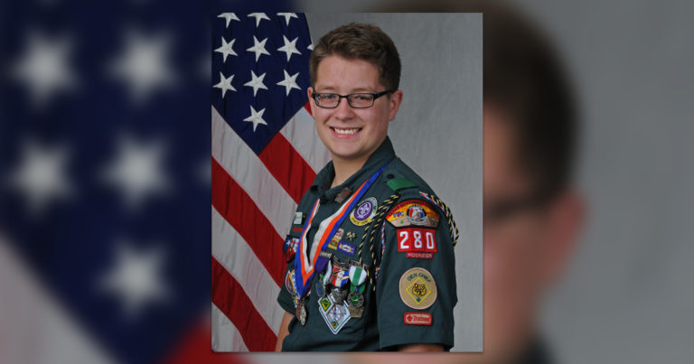 Meet the Eagle Scout who was named 2019 Air Force Military Child of the Year